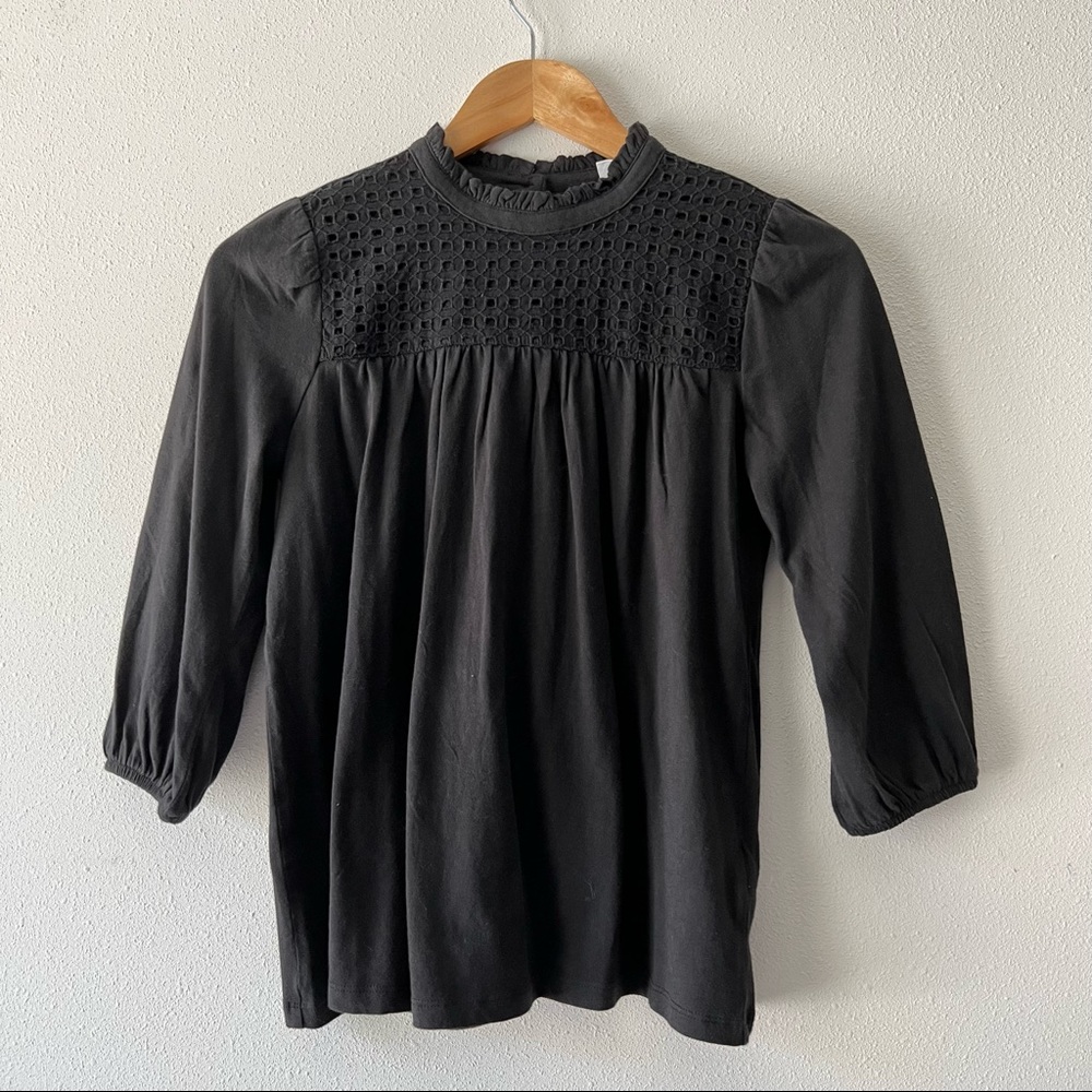 Gap girls 3/4 sleeve top